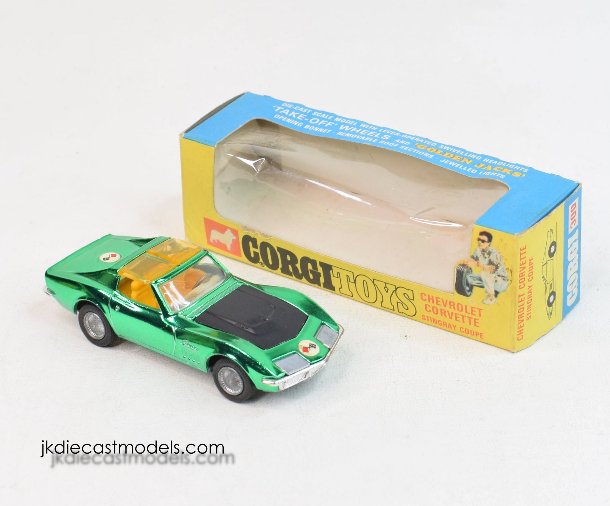 Corgi toys 300 Corvette Stingray Virtually Mint/Boxed – JK