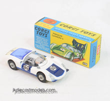 Corgi Toys 330 Porsche Virtually Mint/Nice box (blue engine cover)