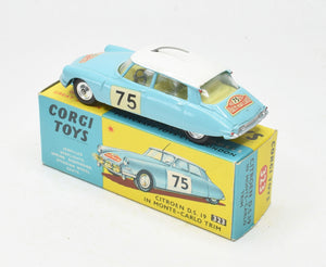 Corgi Toys 323 Citroen DS 19 Monte Carlo Virtually Mint/boxed (New The 'Geneva' Collection) 2 of 2