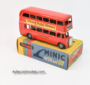 Tri-ang Double Deck bus Virtually Mint/Boxed