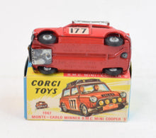 Corgi Toys 339 Austin Monte Carlo Mini Cooper 'S'. Very Near Mint/Nice box