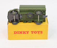 Dinky toys 621 Army Covered Wagon Virtually Mint/Boxed