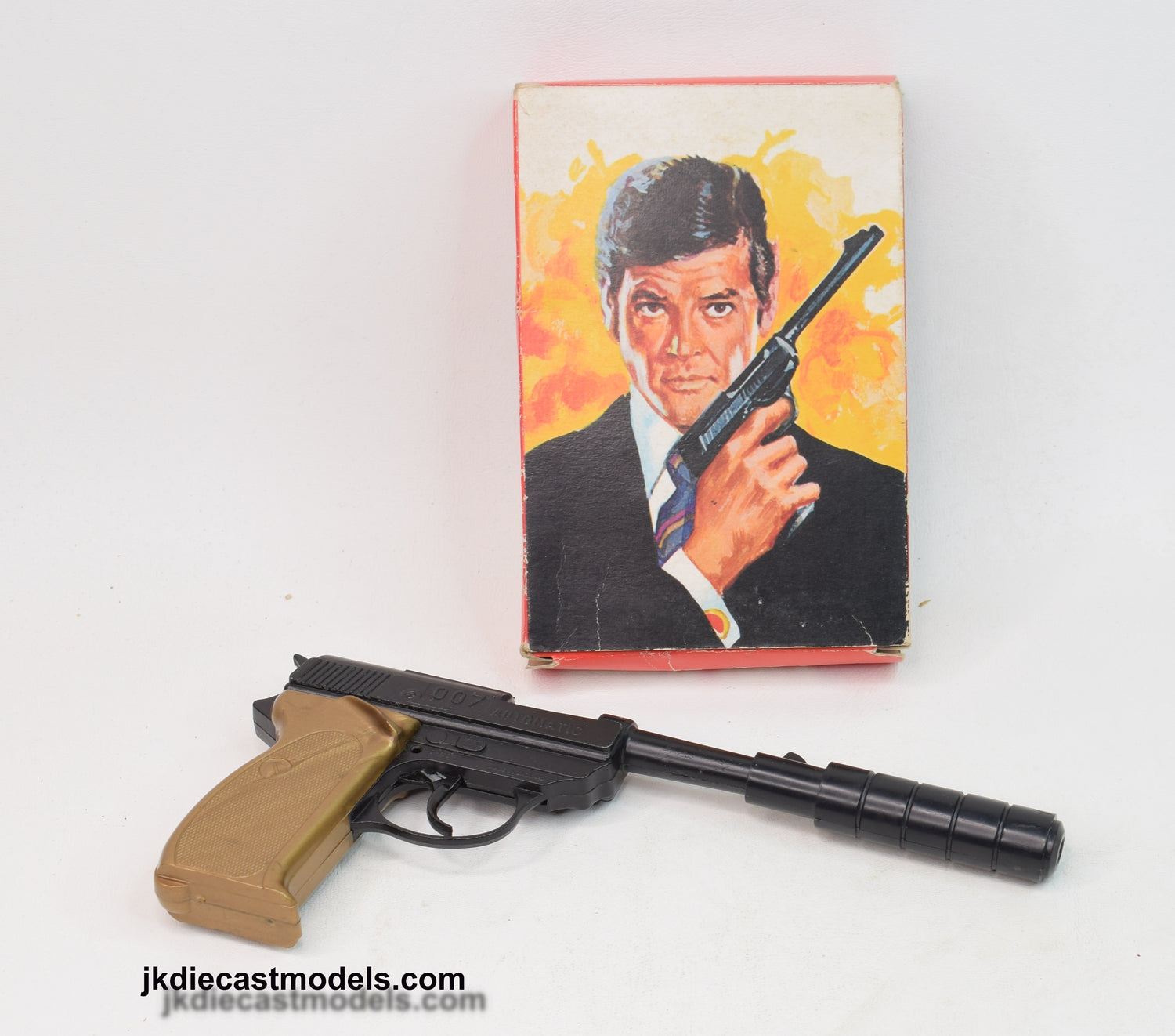 Lonestar James Bond Cap gun with silencer