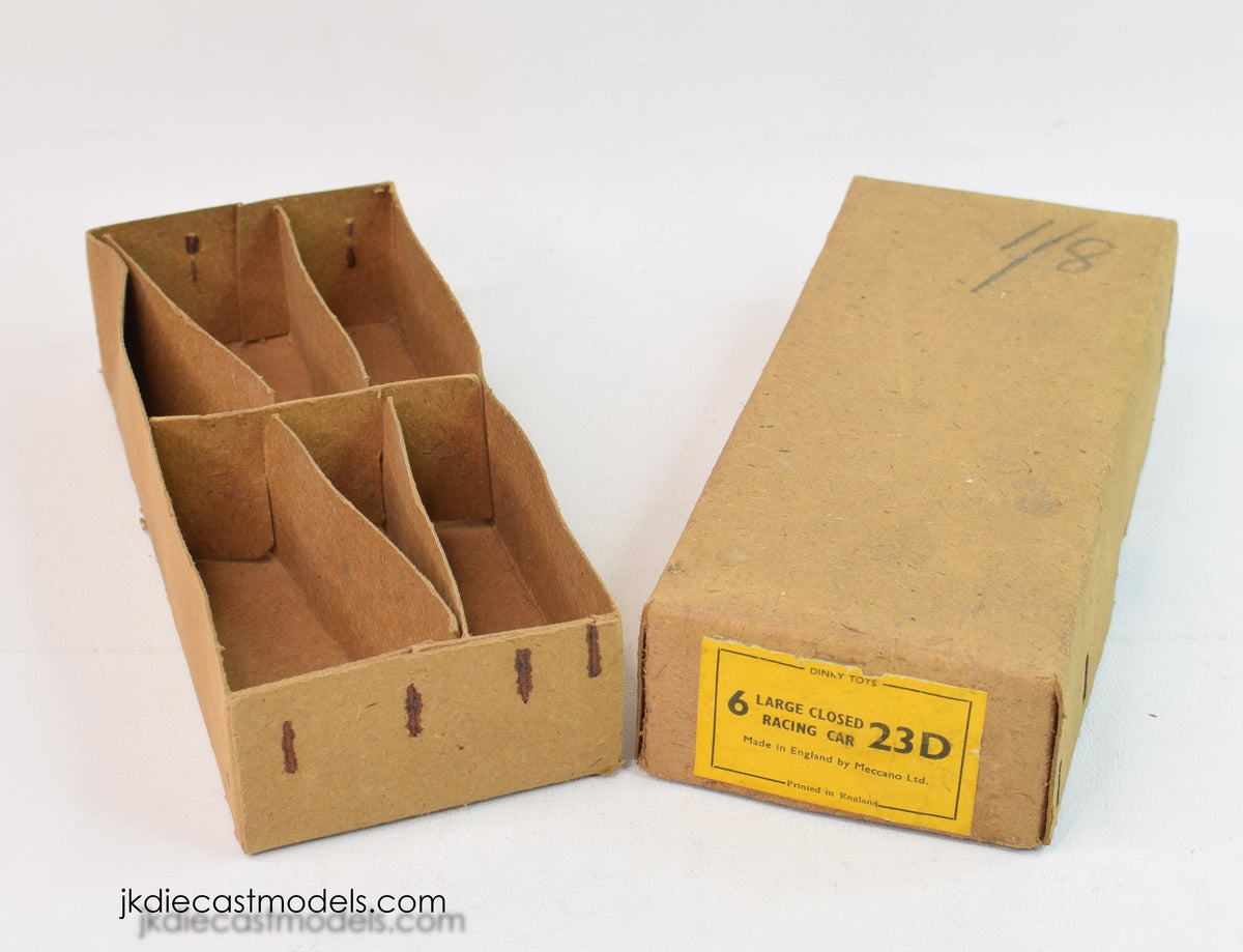 Dinky toy 23d Auto Union - Trade box with dividers.