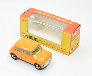 Corgi toys 204 Morris Mini Minor Virtually Mint/Boxed (The 'Geneva' Collection)