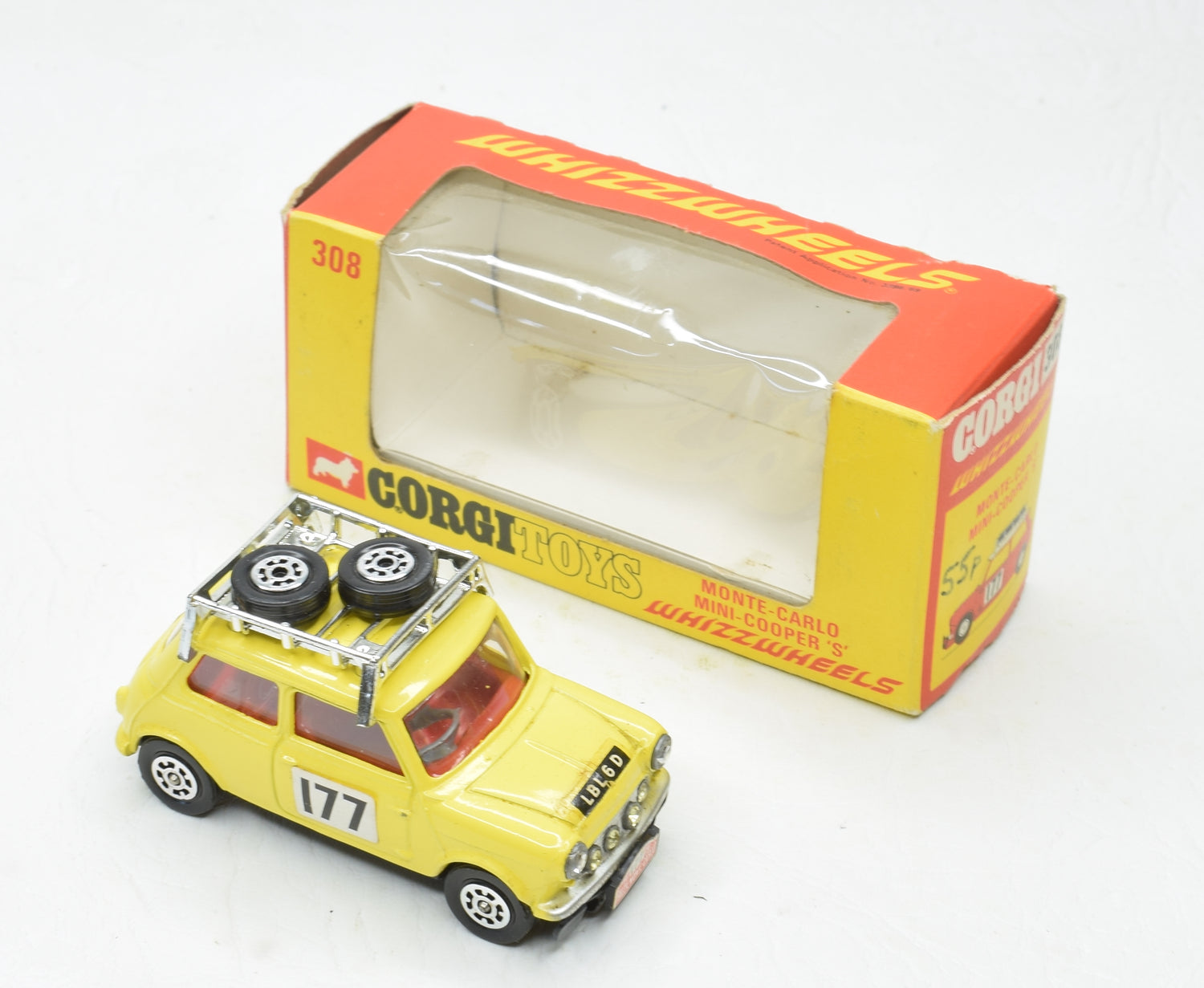 Corgi toys 308 Mini-Cooper Virtually Mint/Boxed (The 'Geneva' Collection)