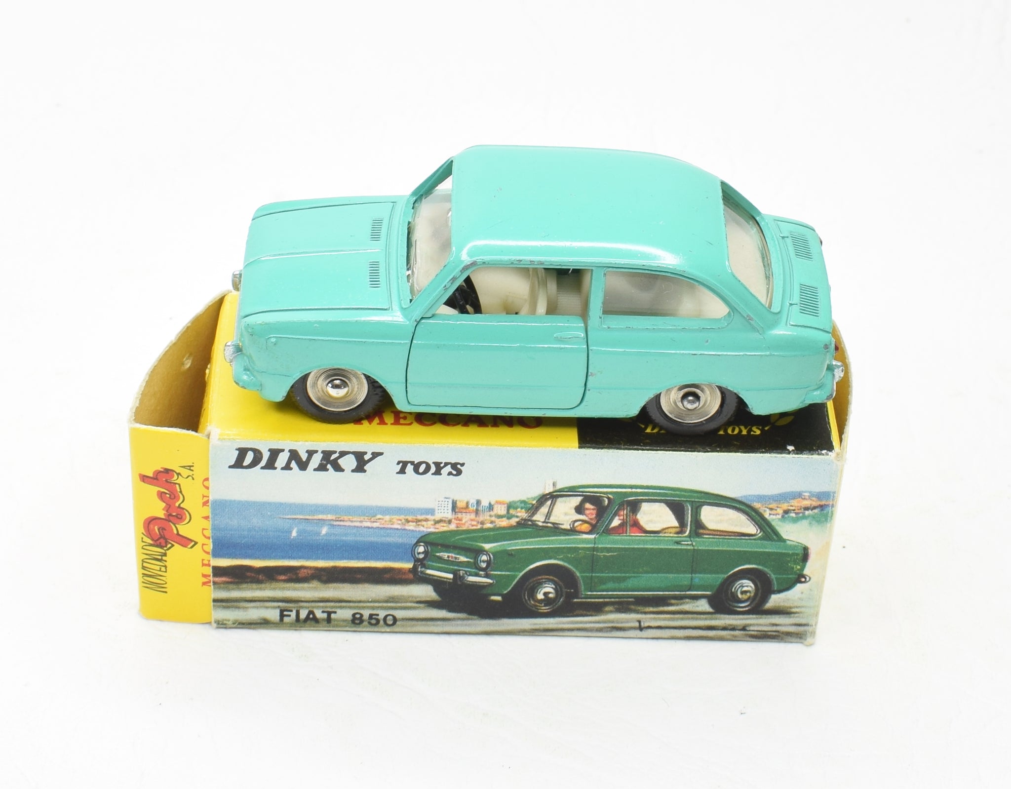 French Dinky Poch 509 Fiat 850 Very Near Mint/Boxed – JK DIE-CAST