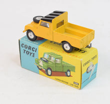 Corgi Toys 406 Land Rover 109 WB Very Near Mint/Boxed 'Blue & Yellow' Collection