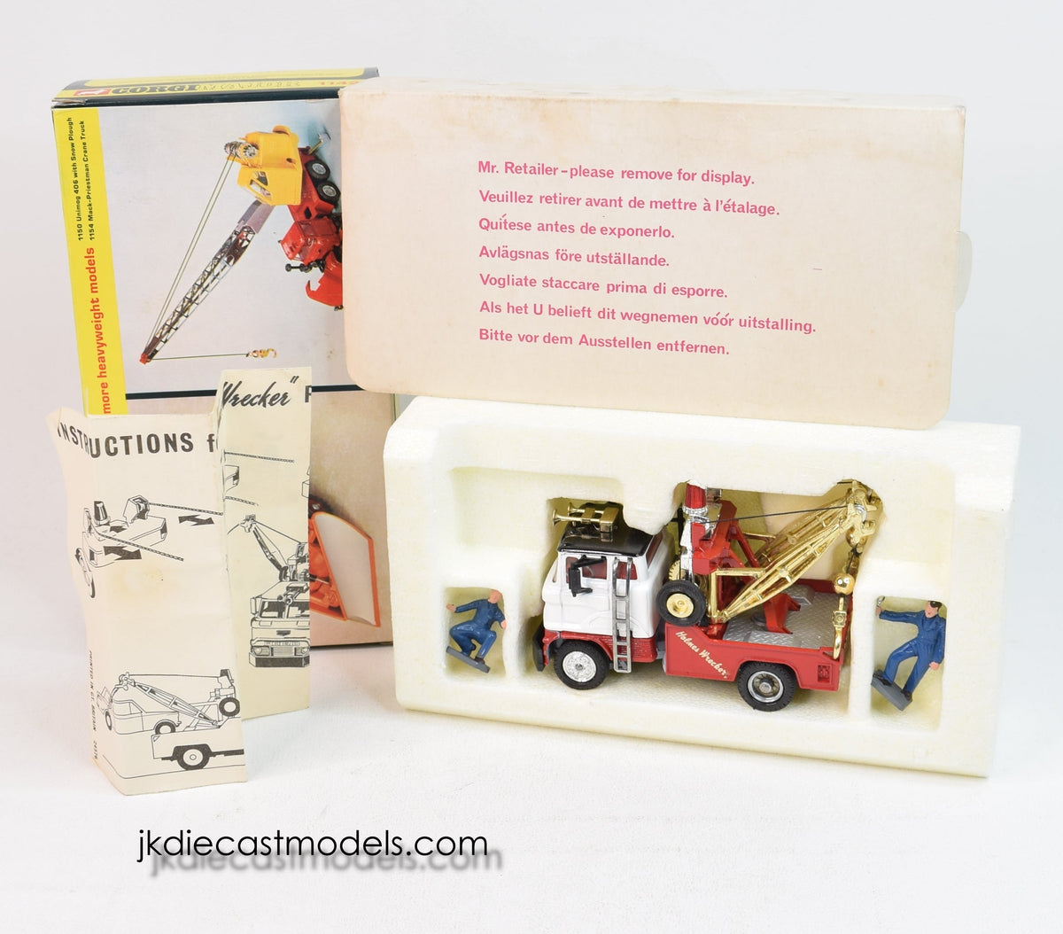 Corgi toys 1142 Holmes 'Wrecker' Virtually Mint/Nice box