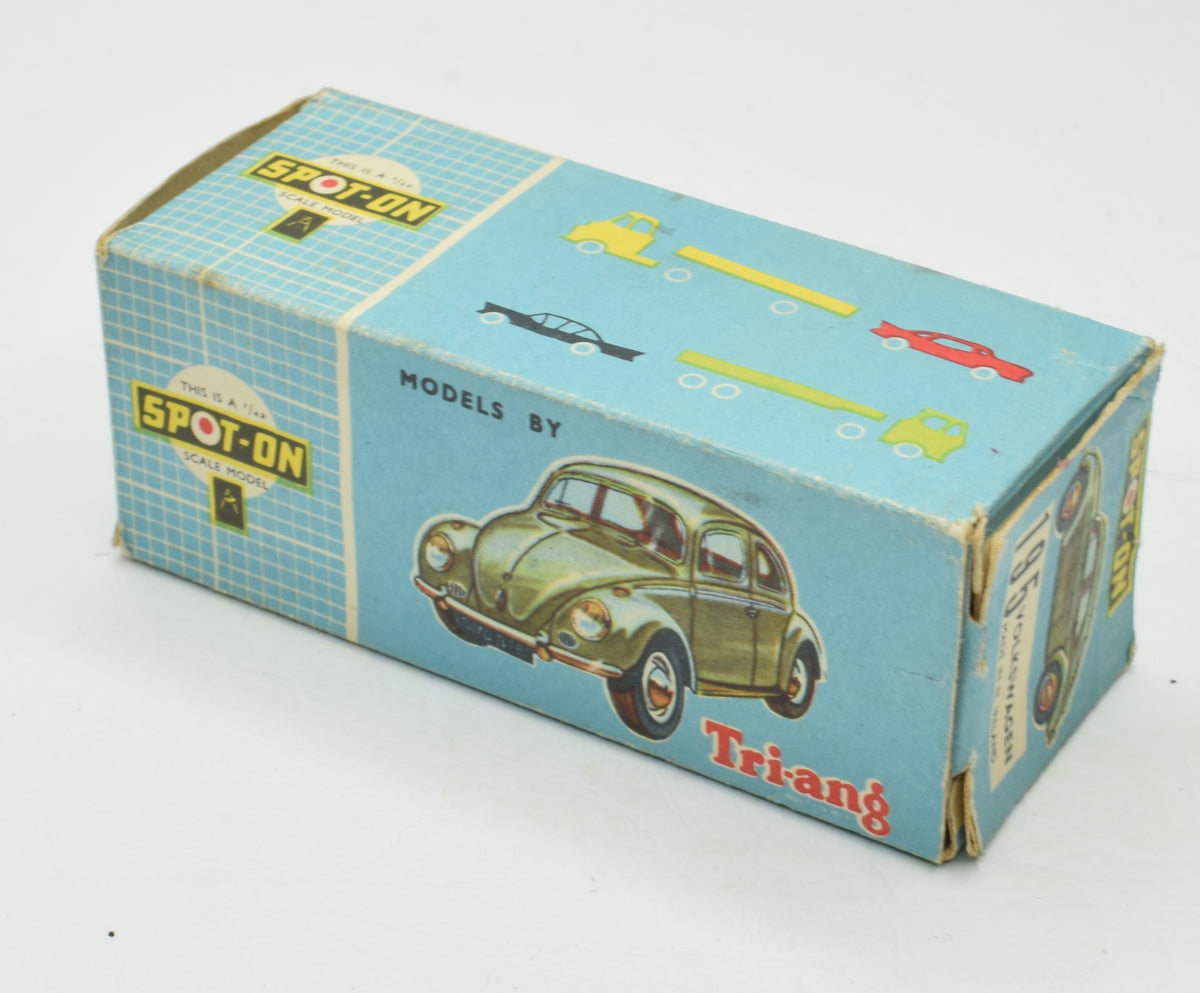 Spot-On 195 Volkswagen Beetle Very Near Mint Box.