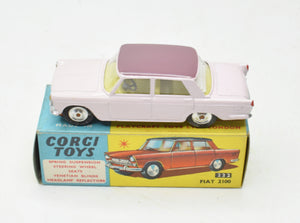 Corgi toys 232 Fiat 2100 Virtually Mint/Boxed (The 'Geneva' Collection)