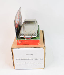 Louis Marx & co 'Hong Kong' Mike Hazard Secret Agent car 'James Bond'  Virtually Mint/Boxed