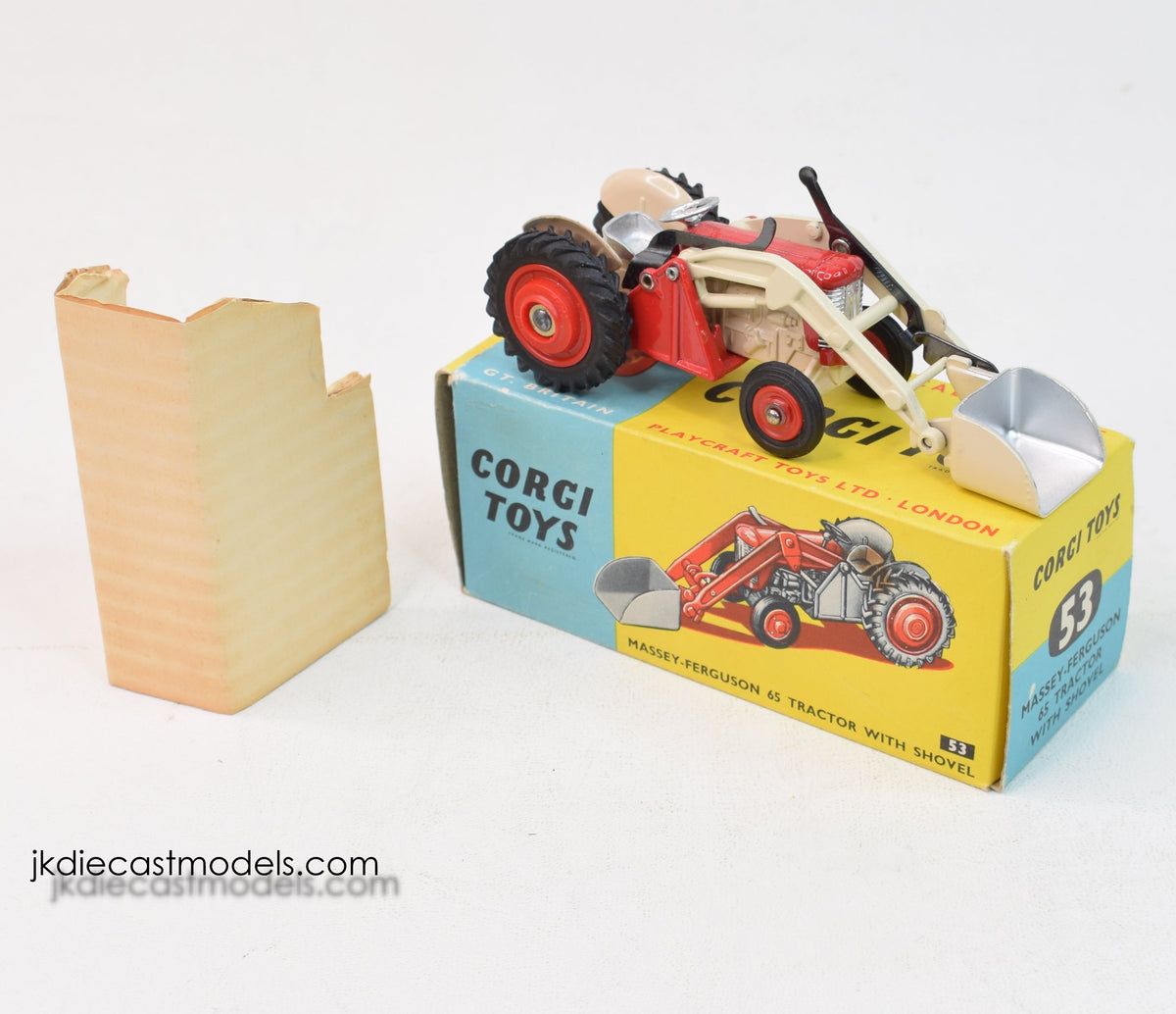 Corgi Toys 53 Massey-Ferguson 65 Tractor Virtually Mint/Boxed