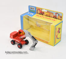 Matchbox King Size K-1 Hydraulic Excavator Mint/Boxed