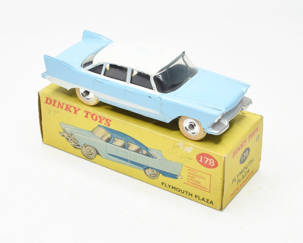 Dinky toys 178 Plymouth Plaza Near Mint/Boxed (Sky Blue)