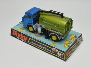 Dinky toys 451 Johnston Road Sweeper Colour Trial/Rare Colour Combination