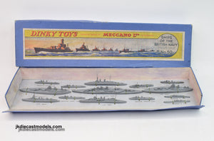 Dinky toys 50 Ships of British Navy Very Near Mint/Boxed