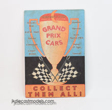 Crescent Toys Grand Prix Cars 'COLLECT THEM ALL' Point of Sale Display stand