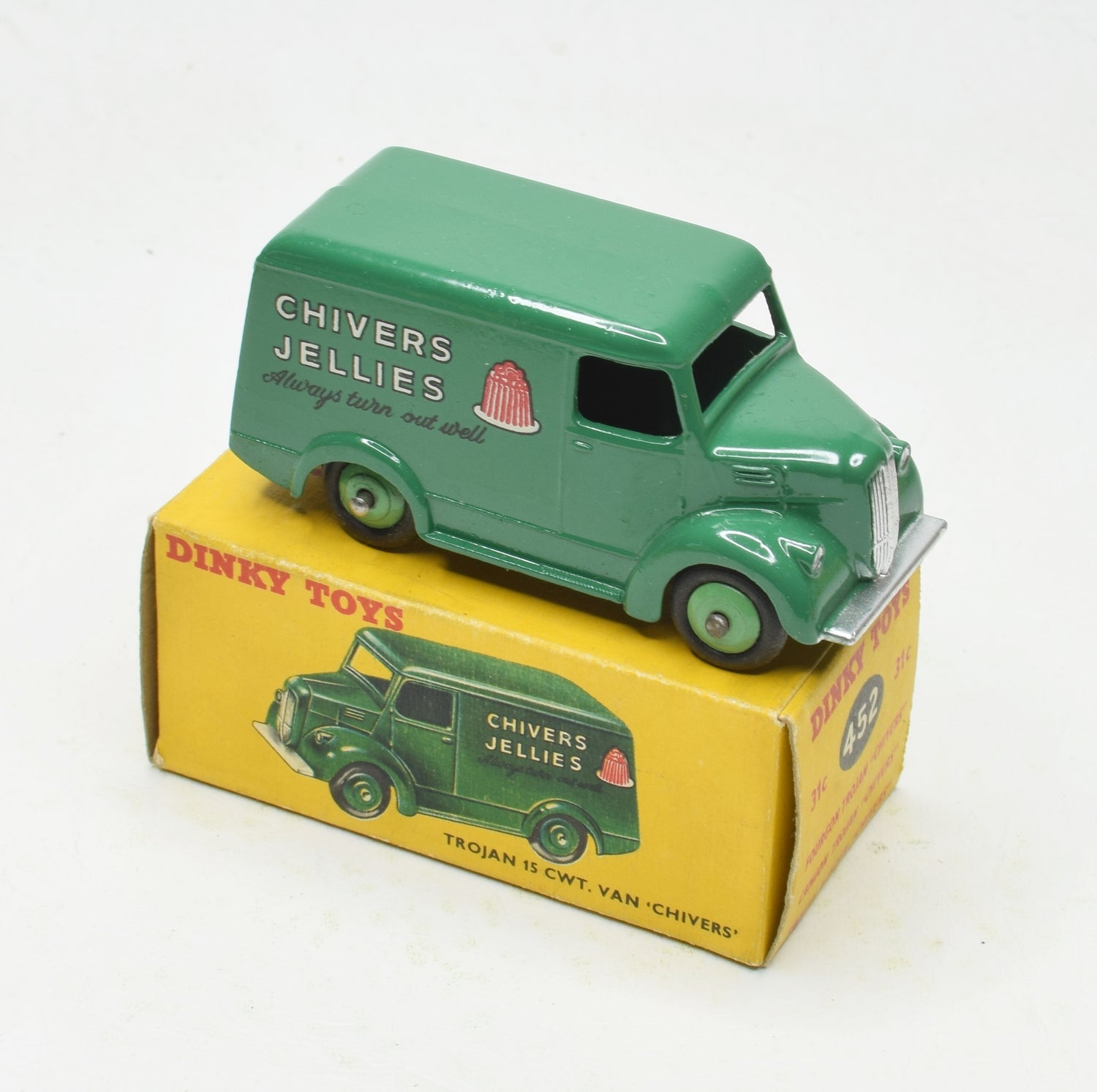 Dinky toys 452 'Chivers Jellies' Trojan Virtually Mint/Boxed.