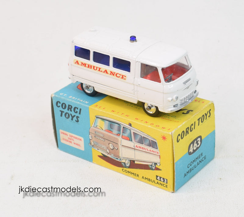 Corgi toys 463 Commer Ambulance Virtually Mint/Boxed – JK DIE-CAST