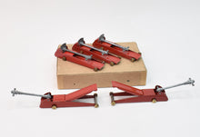 Trade set of 5 Trolley jacks Virtually Mint/Boxed