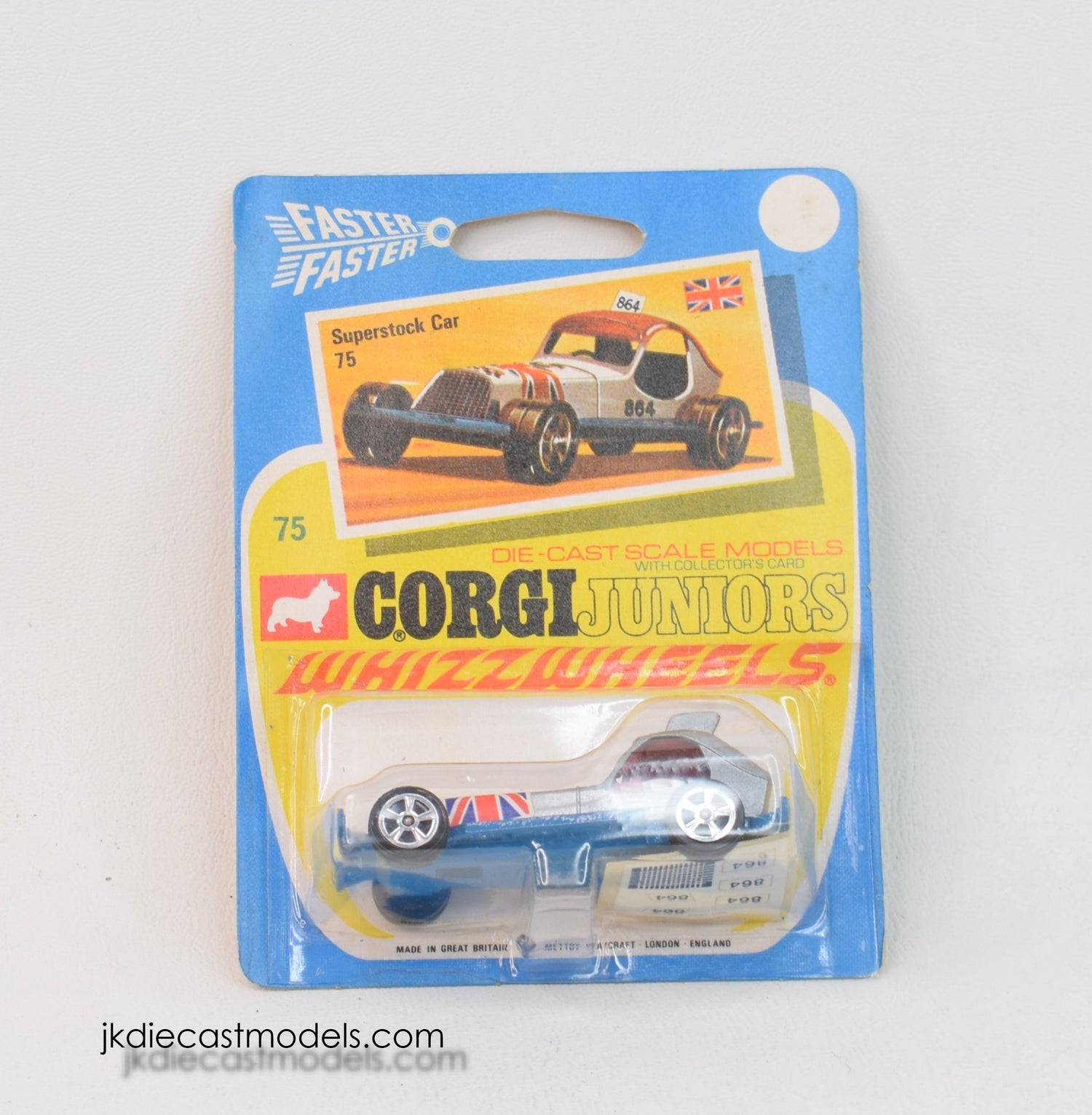 Corgi Juniors 75 - Superstock car - Mint/Box 'Wickham' Collection