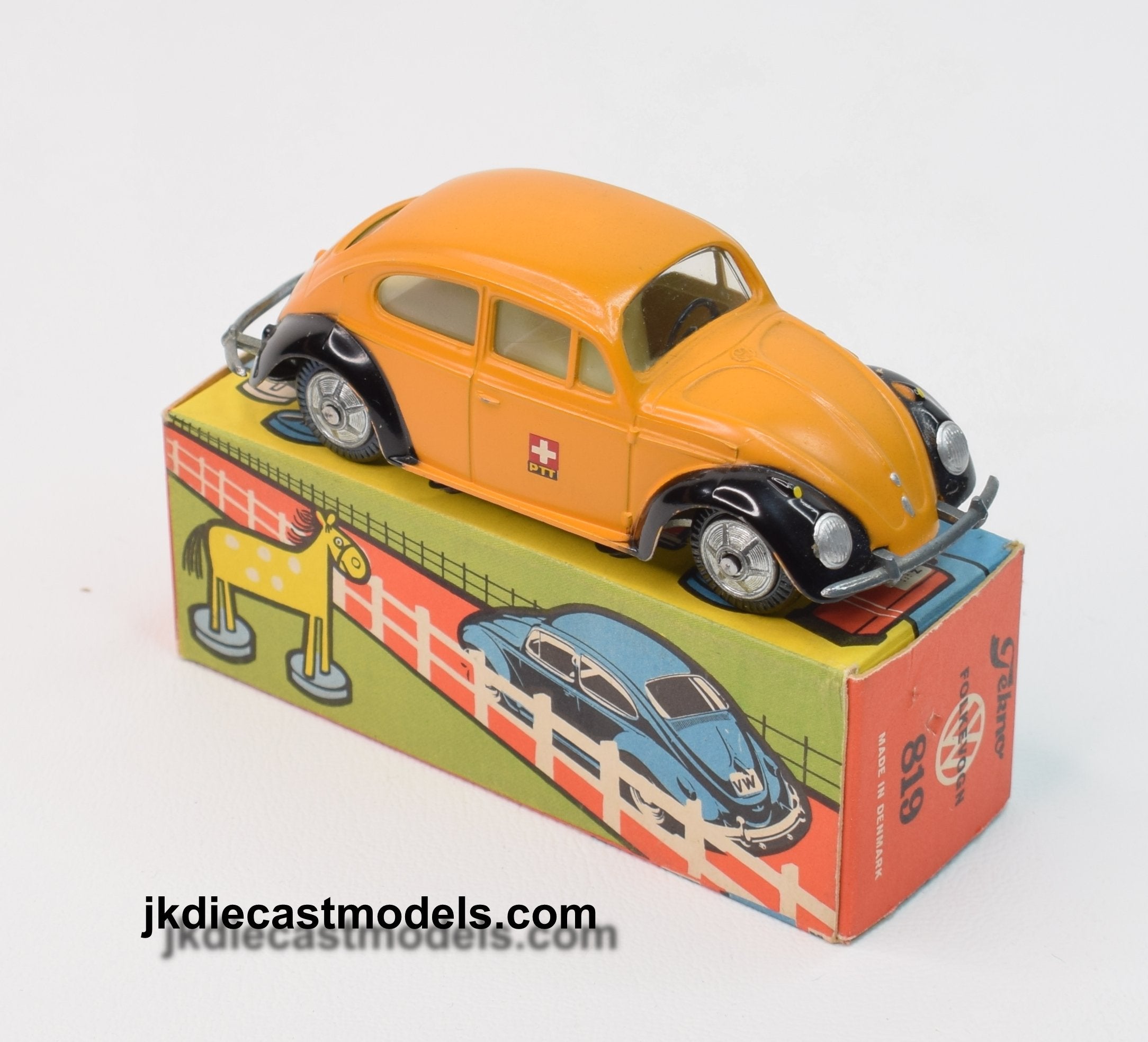 Tekno  819 VOLKSWAGEN PTT テクノ ミニカー Tekno 819 VW PTT Virtually Mint/Boxed – JK DIE-CAST MODELS