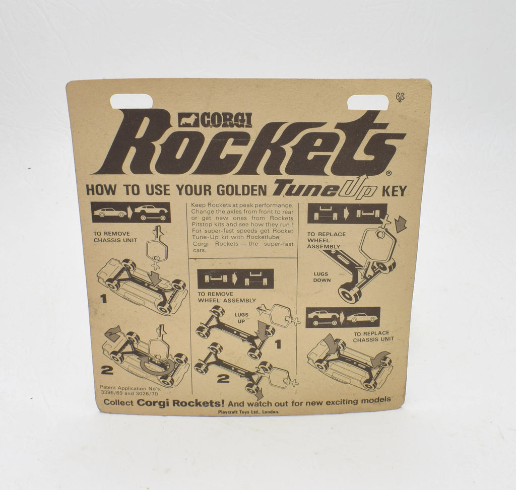 Corgi Rockets 911 Marcos XP Very Near Mint/Blistered The 'Geneva' Coll ...