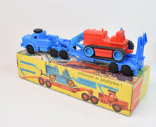 Raphael Lipkin Bulldozer et Tracteur-Remorque Virtually Mint/Boxed (Blue cab)