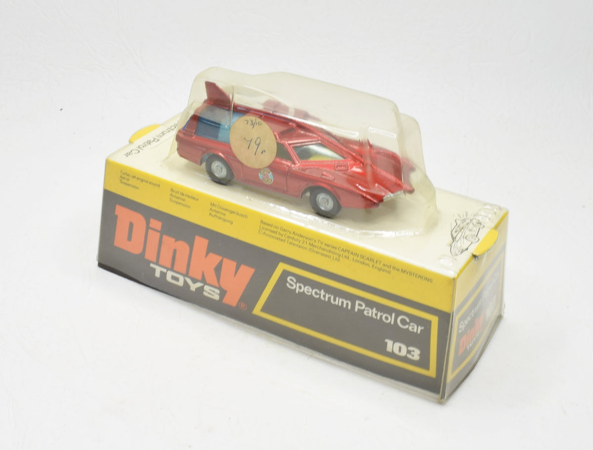 Dinky toys 103 Spectrum Patrol Car Virtually Mint/Boxed (Unopened)