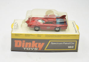 Dinky toys 103 Spectrum Patrol Car Virtually Mint/Boxed (Unopened)