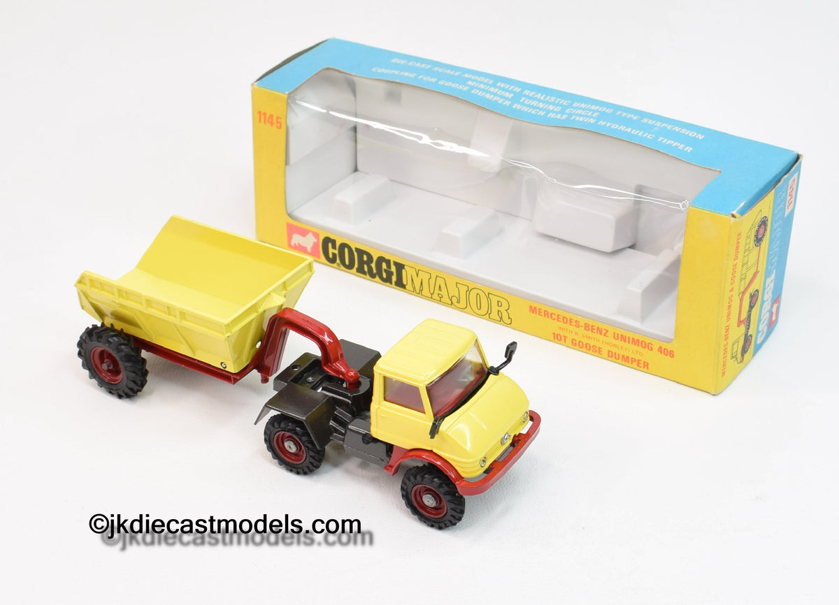 Corgi toys 1145 Unimog & Goose Dumper Virtually Mint/Boxed