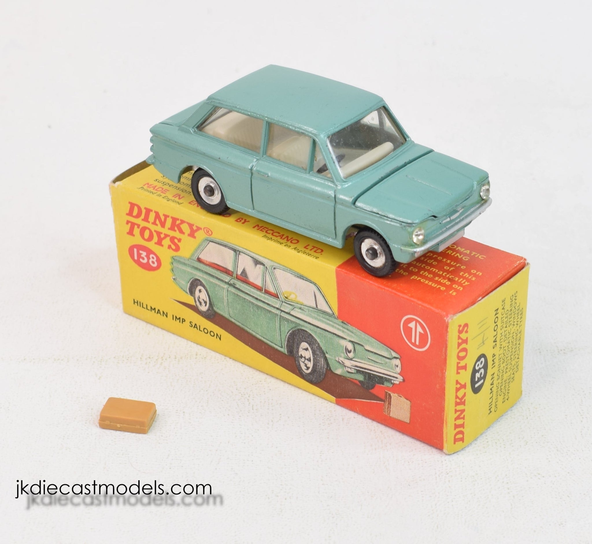 RARE ! DINKY TOYS 1:43 HILLMAN IMP SALOON N° 138 - BOITE Box RARE ! DINKY TOYS 1:43 HILLMAN IMP SALOON N° 138 - BOITE Box
