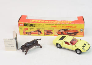 Corgi toys 342 Lamborghini P400 Miura Virtually Mint/Lovely box