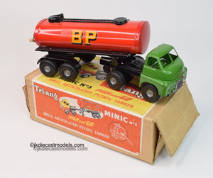 Triang Minic No.3 Shell Petrol Tanker Near Mint/Boxed