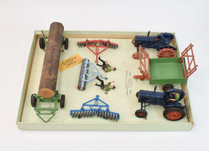 Britain's 134F Tractors & Implements Gift set Very Near Mint/Boxed