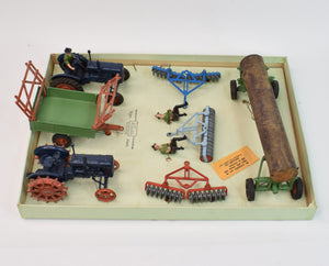 Britain's 134F Tractors & Implements Gift set Very Near Mint/Boxed