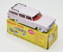 Dinky Toys 193 Nash Rambler  'South African' Very Near Mint/Boxed