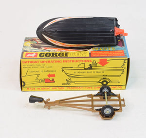 Corgi toys 107 Batboat 1st issue Virtually Mint/Boxed