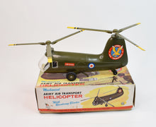 Marx Toys - Mechanical Army Helicopter Virtually Mint/Boxed