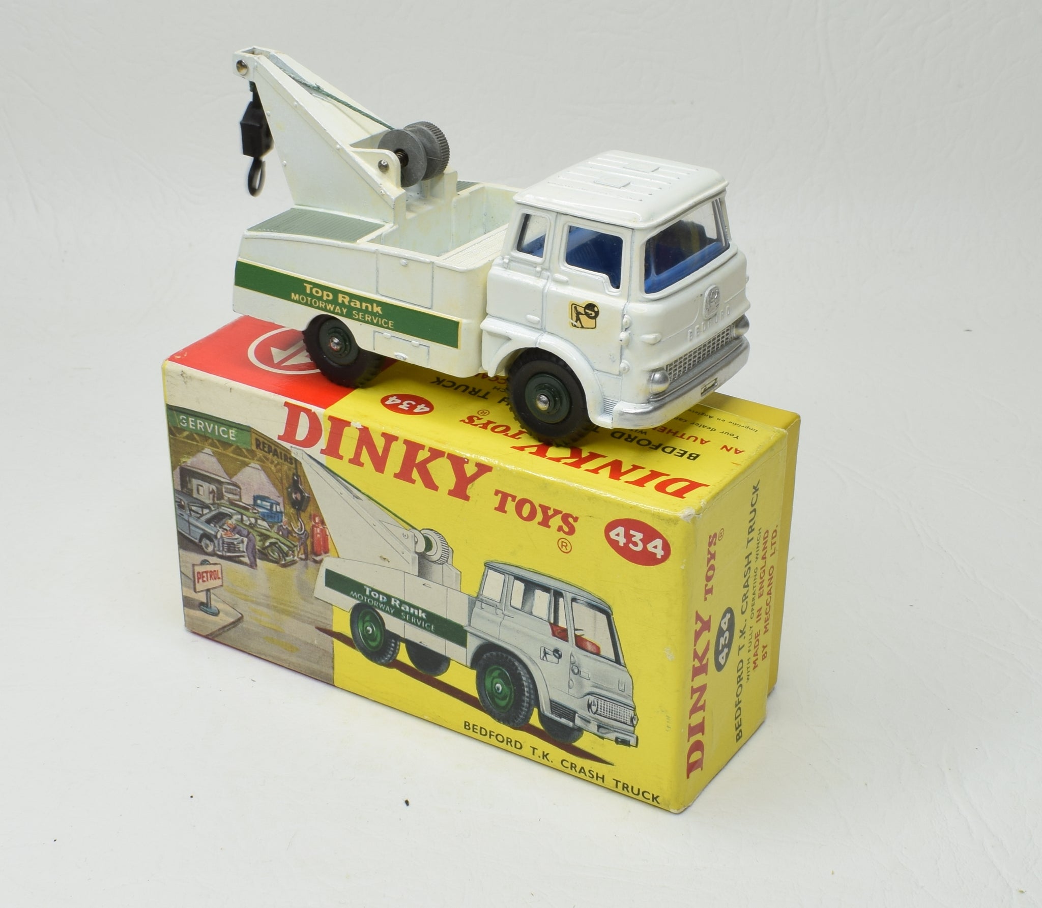 Dinky Toys 434 Bedford T.K. Crash Truck 'Top Rank' Very Near Mint 