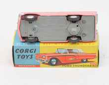 Corgi Toys 214m Thunderbird Virtually Mint/Nice box
