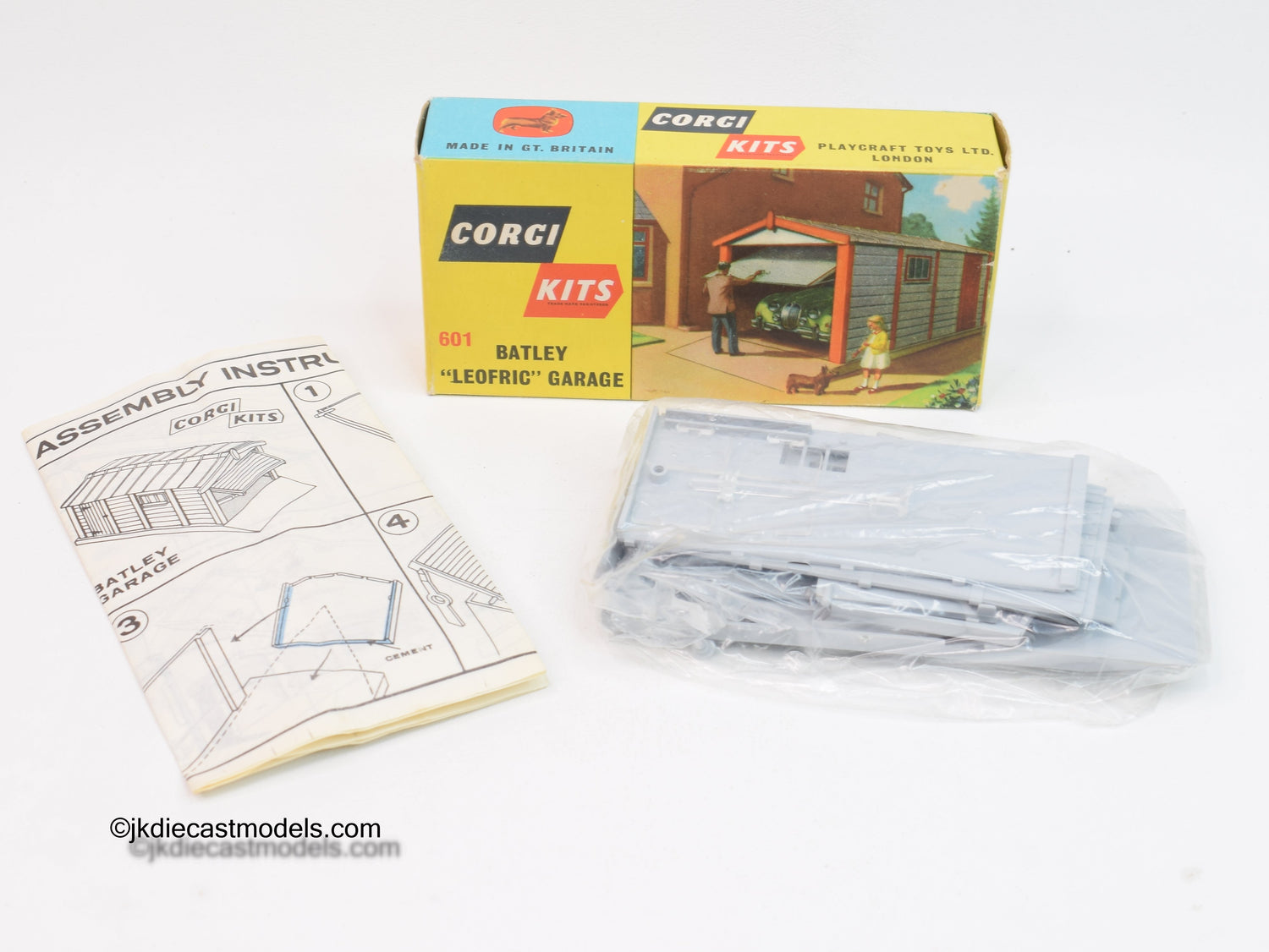 Corgi 601 Batley 'Leofric' Garage kit Mint/Boxed 'JJP Vancouver' Collection
