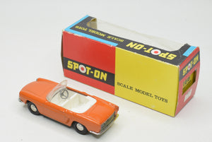 Spot-on 166 Renault Floride Very Near Mint/Boxed (Incredibly rare - Orange)