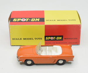 Spot-on 166 Renault Floride Very Near Mint/Boxed (Incredibly rare - Orange)