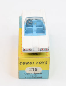 Corgi Toys 215 Ford Thunderbird Virtually Mint/Boxed