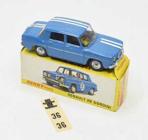 French Dinky 1414 Renault R8 Gordini Virtually Mint/Boxed