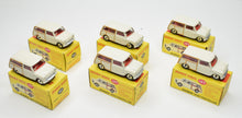 Trade set of 6 Dinky toys 197 Morris Mini-Traveller