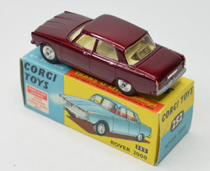 Corgi toys 252 Rover 2000 Virtually Mint/Boxed 'Cotswold' Collection Part 2.