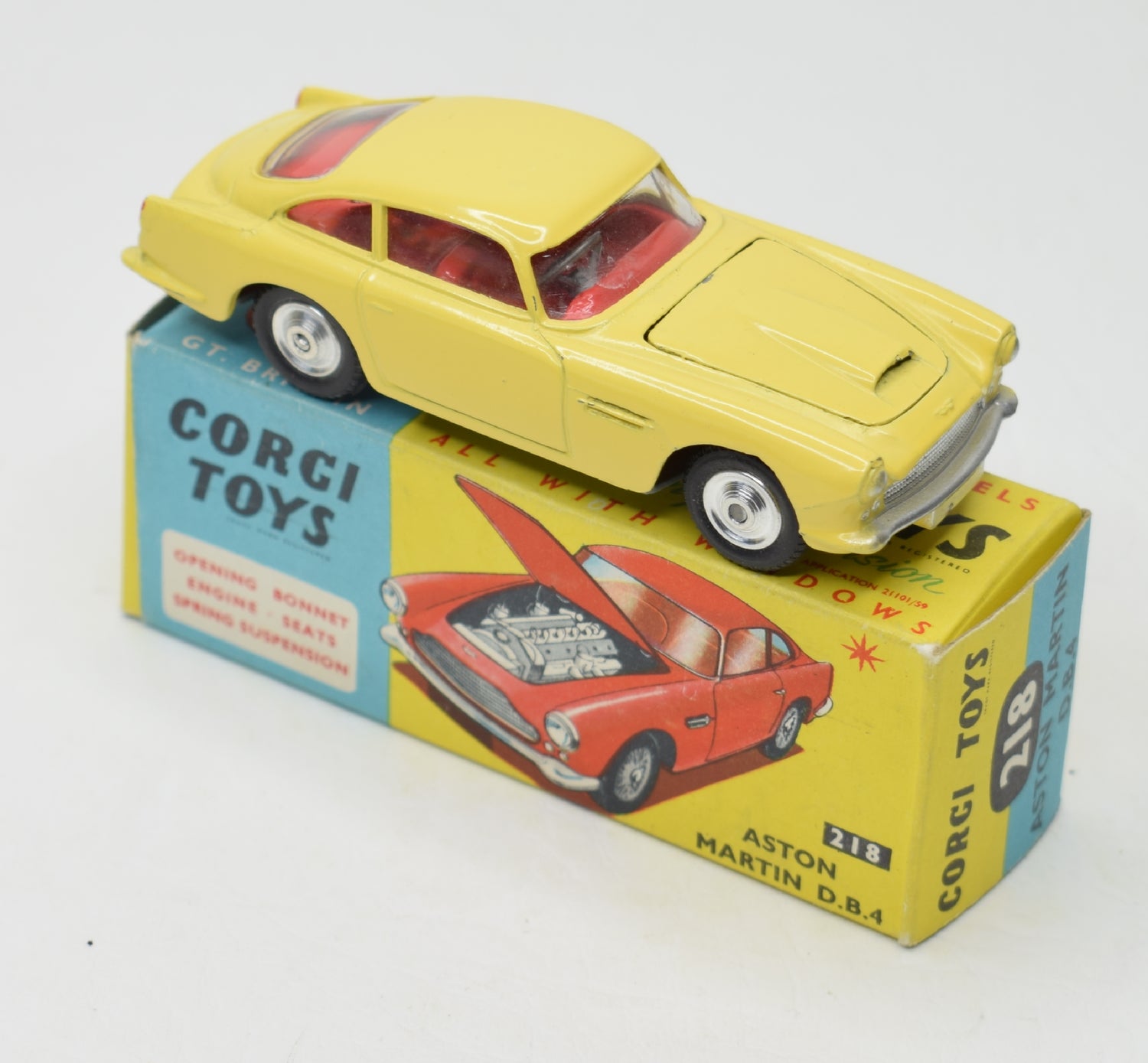 Corgi toys 218 Aston Martin D.B.4 Virtually Mint/Boxed 'Cotswold' Collection Part 2